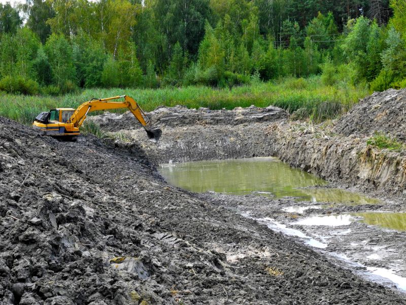 Service Locations for Pond Excavation Service