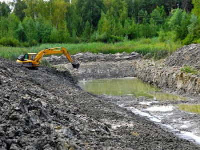 Let the Professionals Excavate Your Pond!